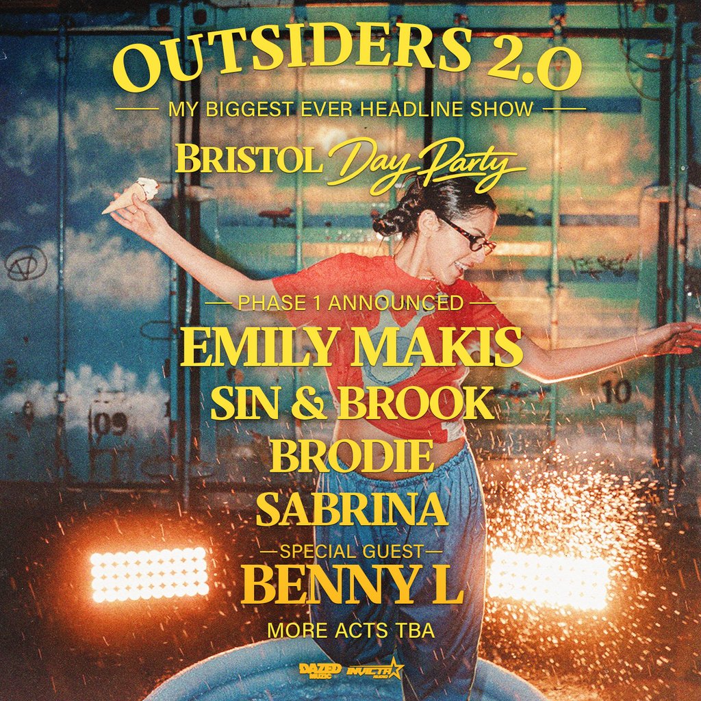 Emily Makis - Outsiders 2.0 Day Party: Bristol